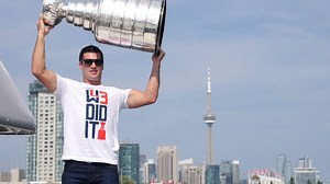 51K views · 1.5K reactions | Stanley Caps | Follow Tom Wilson around behind-the-scenes as he tours Toronto with his crew and his new best friend, Lord Stanley. #ALLCAPS | Washington Capitals | Facebook