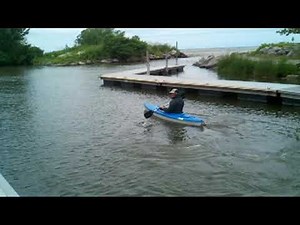 Kite Kayaking on Lake Ontario