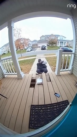 3.6K views · 4 comments | Delivery man fall down steps | Media Vault | Facebook