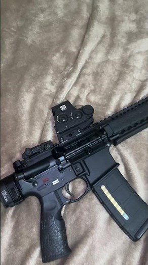 Daniel Defense MK18 Ris 2 with EOTech & Law Tactical Folding Adapater💥 #danieldefense #mk18