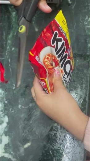 Kimchi noodles easy recipe at home #kitchen #food