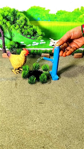 mini tractor supply water pump and water #shorts #shortsfeed