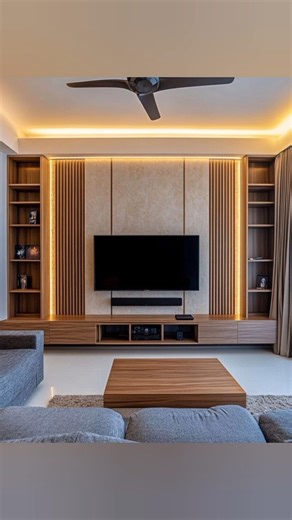 🔥 Luxury TV Unit Design Ideas for Luxury Living Room ✨ #shorts #shortsfeed #home #interiordesign