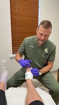 Weil Splint/Osteotomy Strap Use After Hammertoe or Plantar Plate Repair