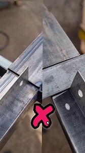 Effective and precise technique of joining square pipes with elbow bars #trick #joinning #welding #welder | iron trick
