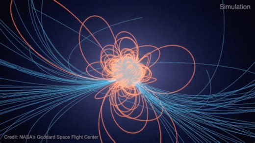 On this day in 1967, graduate student Jocelyn Bell Burnell captured the first detailed radio signals from a pulsar. This high-speed recording revealed that an odd “bit of scruff” Bell had first noticed in August was in fact a train of rapid pulses. We now know that these objects are the rapidly spinning, crushed cores of exploded stars. They squeeze the mass of our Sun into a city-size sphere, and our NICER mission recently showed that they’re even weirder than we thought! 🤯 In the most basic m