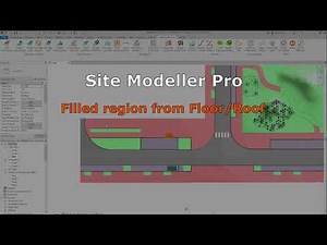 Site Modeller Pro - Filled region from Floor