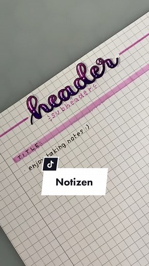 How to Take Beautiful Notes with Calligraphy | Study Tips