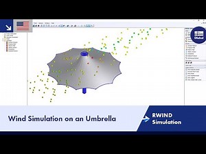 RWIND Simulation | Wind Simulation on Umbrella