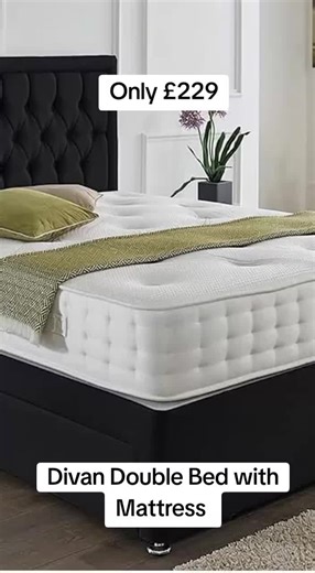 Divan Bed Frames with Mattress – Best Comfort & Style ✔ Brand new Divan Bed with premium mattress ✔ Available in Small Size, Double Size & King Size ✔ Strong base, modern design & long-lasting quality ✔ Fast delivery & cash on delivery available 📲 Order on WhatsApp: 07460660443 #londonfurniture #doublebed #furniturestore