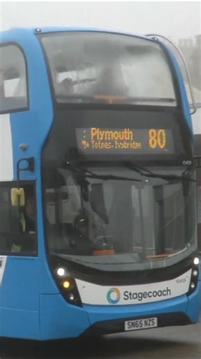 80 to Plymouth ADL enviro 400 MMC. 10459 SN65 NZS