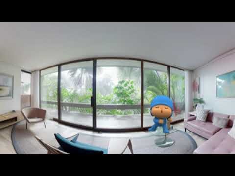 Pocoyo Dance in Home in 360° VR Video 4K MUEVELOU Song