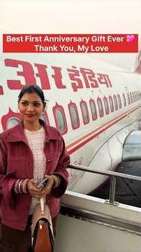 Best First Anniversary Gift Ever 💖 Thank You, My Love #shortvideo #shorts #short #trending #viral