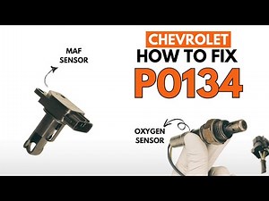 Chevrolet : Fixing the P0134 Engine Code with 2 Methods