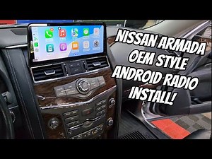 Updating My Clients Nissan Armada Interior With This Amazing Android Radio