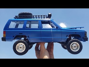 1:12 Scale 4x4 RC Jeep Cherokee Unbox and Test