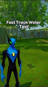 Can't run on water🥀#fasttrack #ben10game #ben10 | Its Vegas Gaming