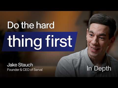 Go hard early: How lessons from Verkada shaped this AI-native IT platform | Jake Stauch (Serval)