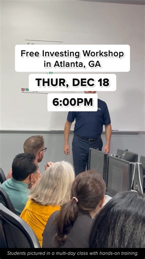 👉 𝗔𝘁𝘁𝗲𝗻𝗱 𝗧𝗵𝗲 𝗙𝗥𝗘𝗘 𝗜𝗡-𝗣𝗘𝗥𝗦𝗢𝗡 𝗧𝗿𝗮𝗱𝗶𝗻𝗴 𝗪𝗼𝗿𝗸𝘀𝗵𝗼𝗽! ✅ Two-hour live workshop at one of our education centers ✅ Weekly stock trade samples from some of our most popular instructors ✅ Trading QuickStart Kit packed with 𝟭𝟬 𝗺𝗶𝗻𝗶-𝗹𝗲𝘀𝘀𝗼𝗻𝘀 𝗼𝗻 𝗱𝗶𝗴𝗶𝘁𝗮𝗹 𝗮𝘀𝘀𝗲𝘁𝘀, 𝘀𝘁𝗿𝗮𝘁𝗲𝗴𝘆 𝗮𝗻𝗱 𝗺𝗼𝗿𝗲 👉 Do you think Wall Street uses the news and tips from their brother-in-law to decide when to buy and sell? 👈 𝗝𝗼𝗶𝗻 𝘂𝘀 𝗳𝗼𝗿 𝗮 𝗳𝗿𝗲𝗲 𝗶𝗻𝘁𝗿𝗼 