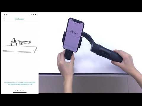 How to Quick Set up the Mobile Plus Calibration through the Hohem Gimbal APP