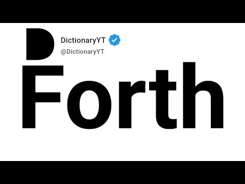 Forth Antonyms | Opposite Words