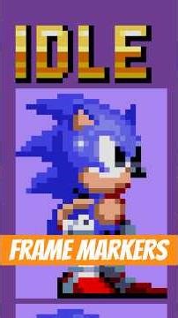 How to apply frame markers in your animation #Oddsnips #tutorial #spriteanimation #sonic #sega