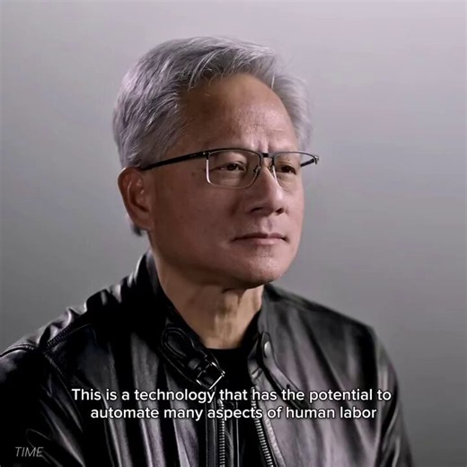 Nvidia, $NVDA, CEO: AI will make tasks in our job more efficient.