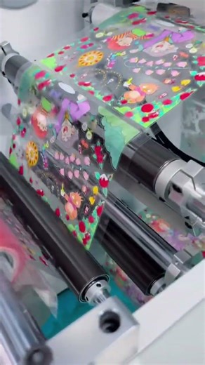 Today again factory check of my sticker production #asmr #production #sticker #fyp #viral #relaxing