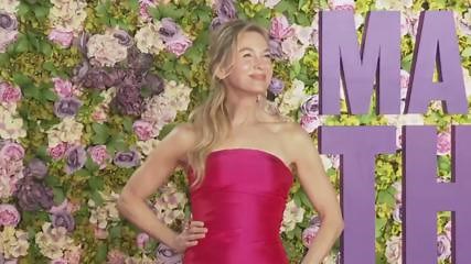 Renée Zellweger is pretty in pink at 'Bridget Jones' premiere