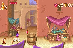 Play Game Boy Advance Disney's Aladdin (E)(Cezar) Online in your browser - RetroGames.cc
