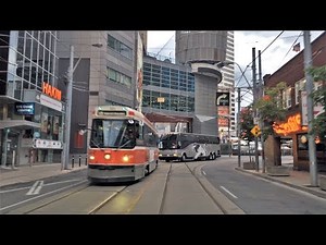 Driving Downtown - Toronto Centre 4K - Canada