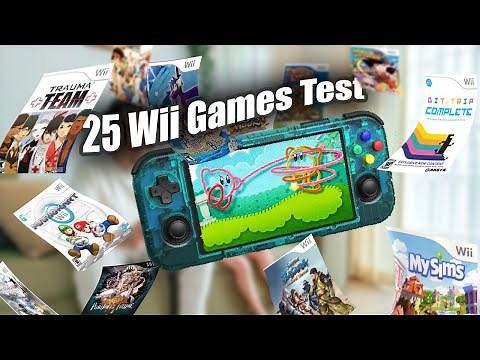 We tested 25 Nintendo Wii Games on the Retroid Pocket 3+