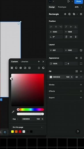 Créate this Animated gradient in Figma 🚀 Save this for later! Let me know your thoughts #uiuxdesign
