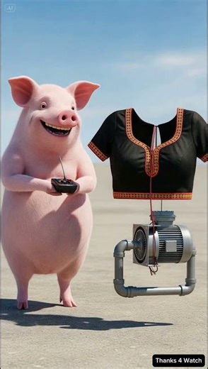 Pig Tailor’s Remote-Controlled Blouse Goes Hilariously Wrong