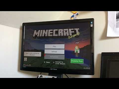 How to change your character Minecraft (Nintendo Switch)
