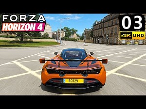 Forza Horizon 4 Gameplay Walkthrough Part 3 - PC 4K 60FPS No Commentary