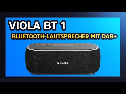 Short Review VIOLA BT 1 | Bluetooth-Lautsprecher mit DAB+ Digitalradio | TechniSat