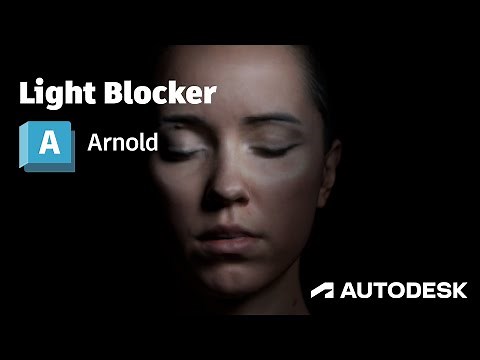 Arnold tutorial - Using the light_blocker in MtoA