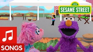 芝麻街儿童英语动画|Sesame Street Find Purple with Elmo and Abby I Spy Color Song