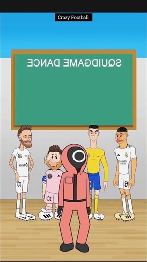 Squid Game Dance😮⚽️| #shorts #youtubeshorts #shortsvideo #trendingshorts #viralvideo #fifa