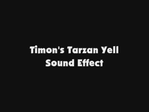 Timon's Tarzan Yell SFX