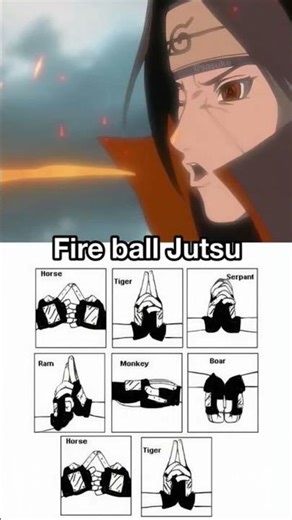 ITACHI INTERDUSE FIRE BALL JUTSU UCHIHA CLAN #naruto #anime