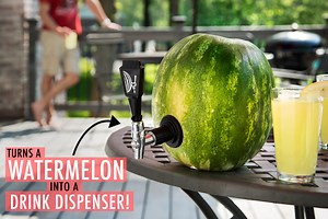A Simple Tap Device for Converting a Watermelon Into a Keg