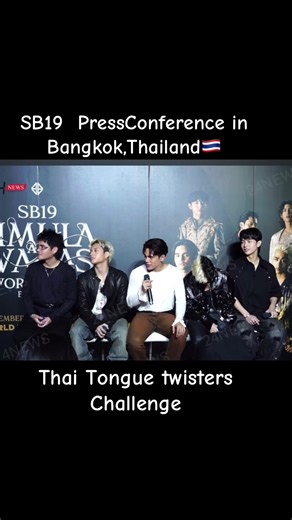 SB19 Press Conference Highlights in Bangkok, Thailand