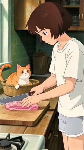 Animated Cooking 🍳🔪 | Cozy & Satisfying Food Short #animefood