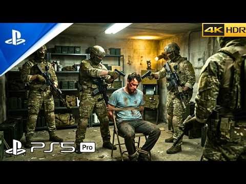 RESCUE THE ASSET FROM TERRORIST (PS5) Ultra Realistic Gameplay [4K60FPS] COD