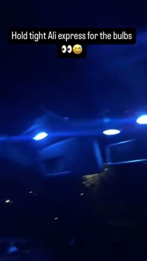 AliExpress bright blue interior bulbs in my VW Golf GTD MK6 💡💙 #CarMods #VWLife