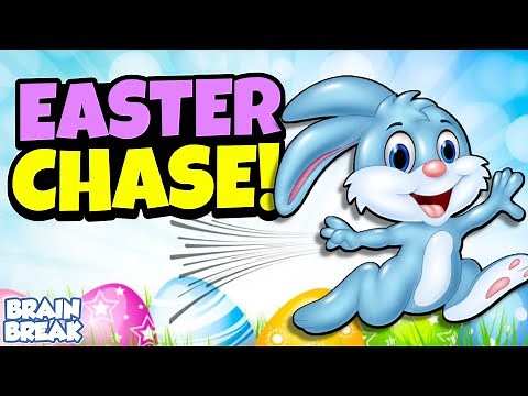 Easter Chase | Spring Brain Break for kids | GoNoodle Inspired