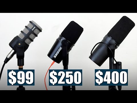 Best MICROPHONES For Podcasting & Gaming (2020) | Rode PodMic, Shure MV7 & Shure SM7B