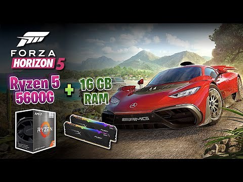 ✅ FORZA HORIZON 5 ✅ Ryzen 5 5600G + 16GB RAM ✅ 1080p - 900p - 720p ✅ 2022
